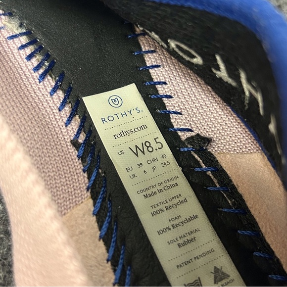 Rothy’s The Point Womens Flats Pink Size 8.5W - Picture 9 of 9